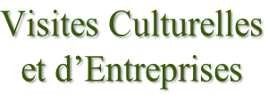 Visites Culturelles et d’Entreprises