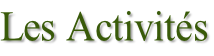 Les Activités
