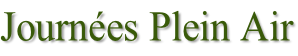 Journées Plein Air